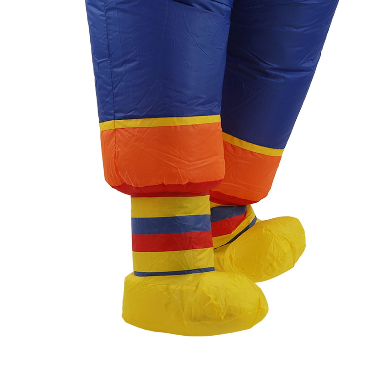 Inflatable Clown Costume Blow Up Joker Jumpsuit for Halloween Cosplay Party Christmas Adult Size