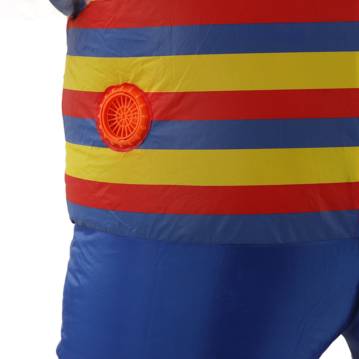 Inflatable Clown Costume Blow Up Joker Jumpsuit for Halloween Cosplay Party Christmas Adult Size