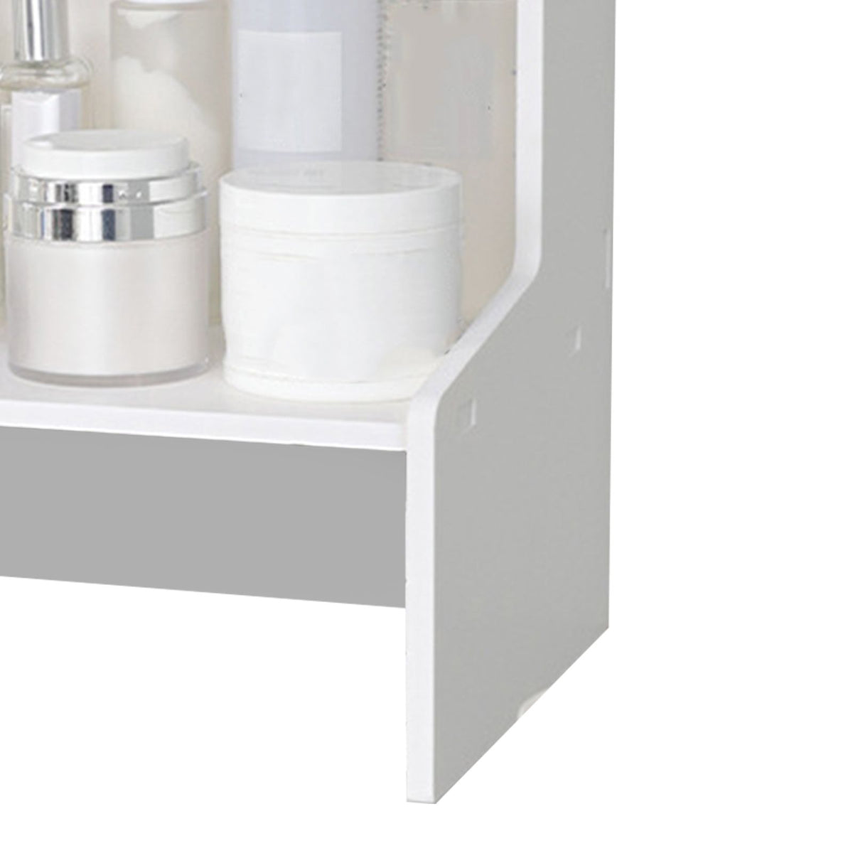 Desktop Wood Display Shelf Desk Multi Layer Storage Rack Mini Bookshelf Cosmetics Organizer M