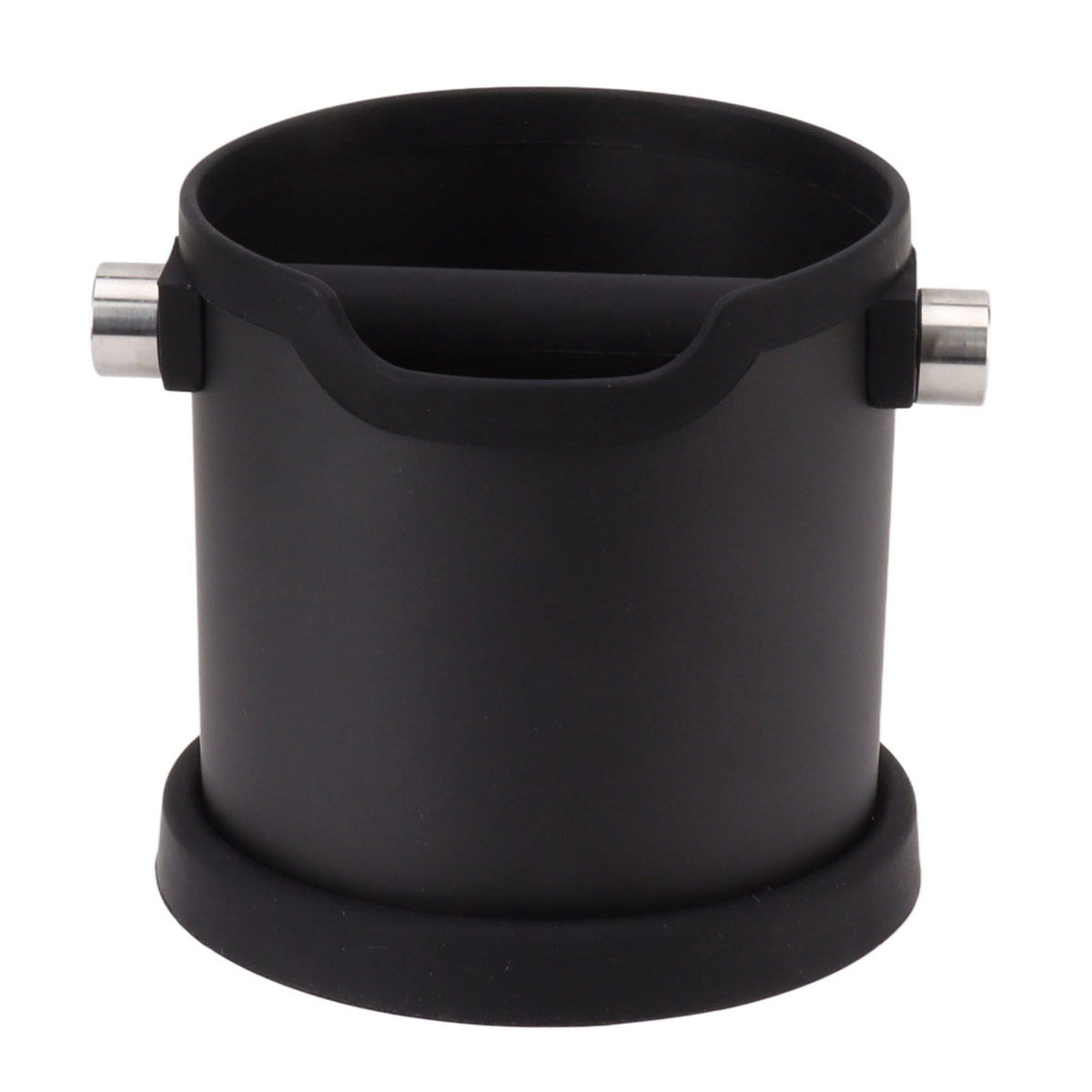 Semi Automatic Coffee Knock Box Stainless Steel Silicone Coffee Grounds Container Dump Bin