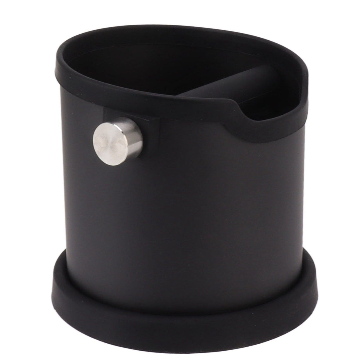Semi Automatic Coffee Knock Box Stainless Steel Silicone Coffee Grounds Container Dump Bin
