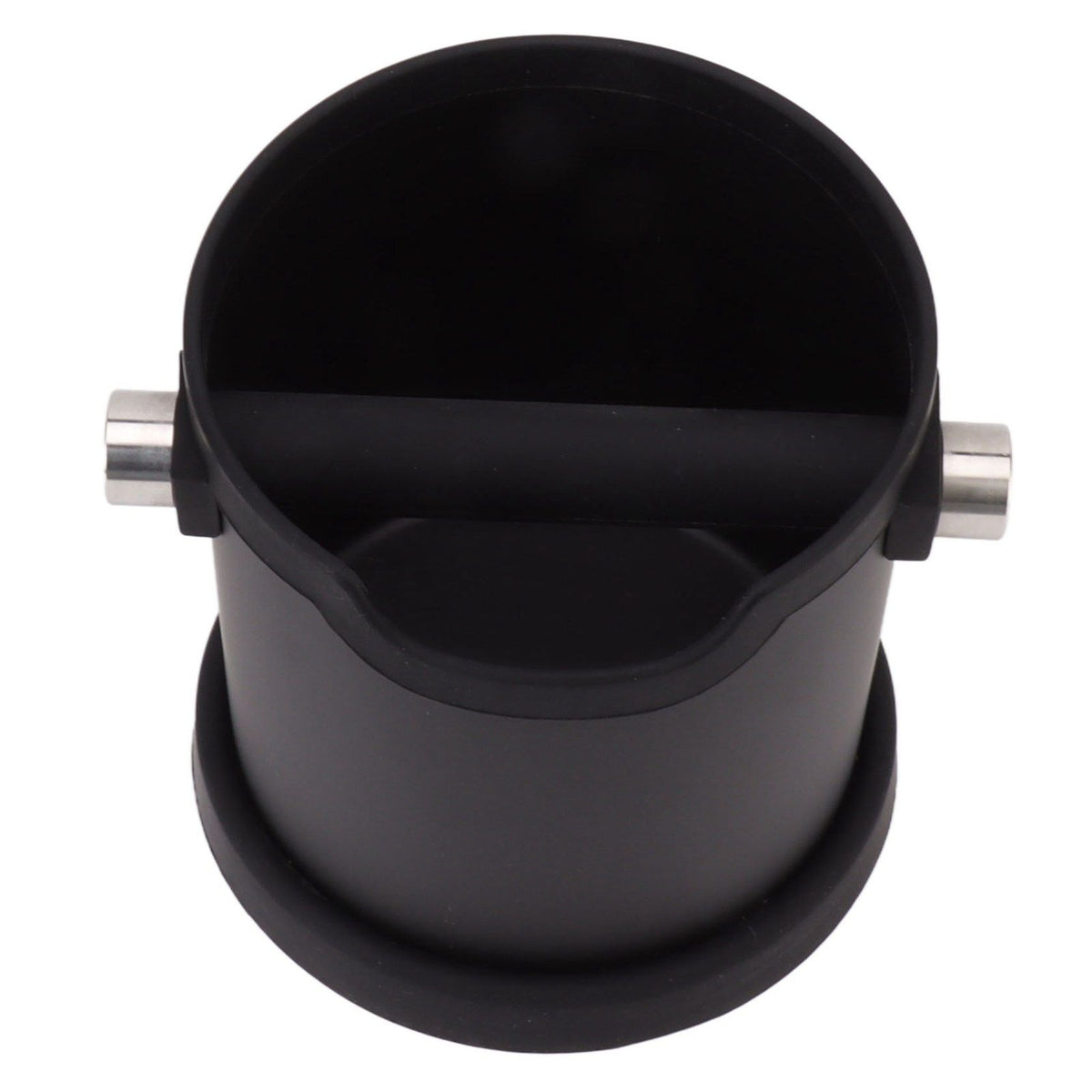 Semi Automatic Coffee Knock Box Stainless Steel Silicone Coffee Grounds Container Dump Bin
