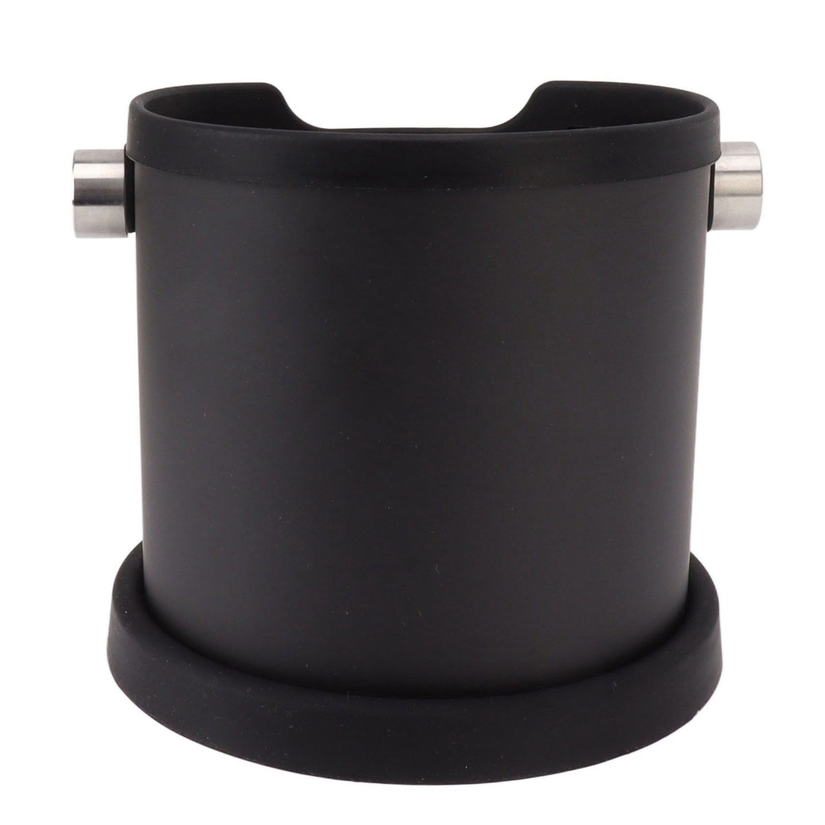 Semi Automatic Coffee Knock Box Stainless Steel Silicone Coffee Grounds Container Dump Bin