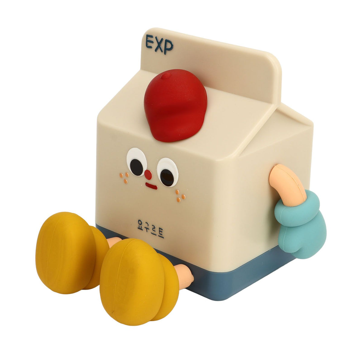 Milk Box Night Lamp Rechargeable LED Night Light Timing Bedside Light for Home Bedroom