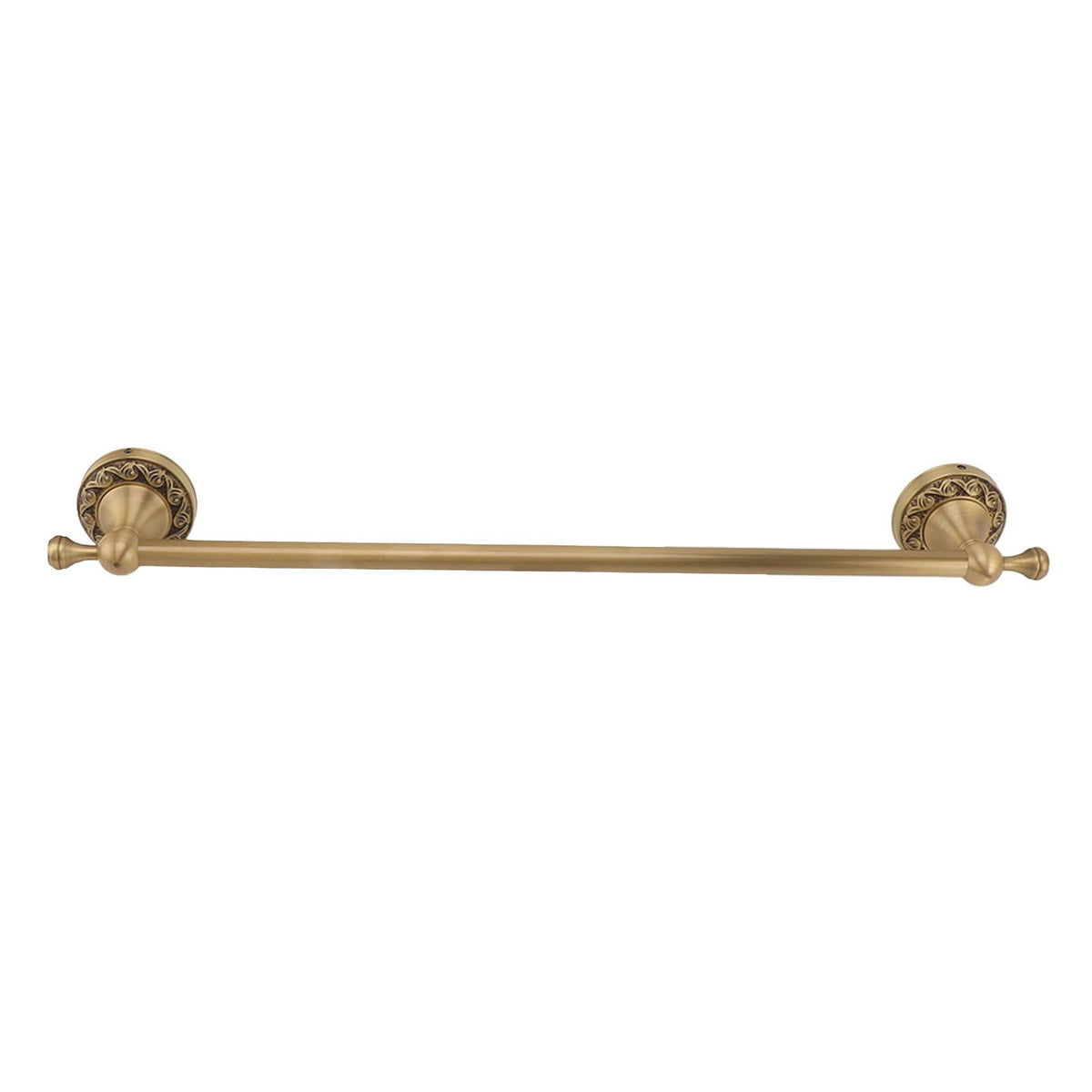 Bathroom Towel Bar 19.7in Sturdy Copper Elegant Retro Style Hand Towel Holder with Screws Hex Wrench for Home Kitchen Antique