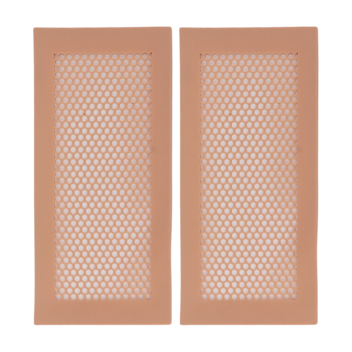 2Pcs Baby Proof Vent Cover Child Proof Safe Soft Silicone for Home Floor Catch Debris Hair Insect Pink