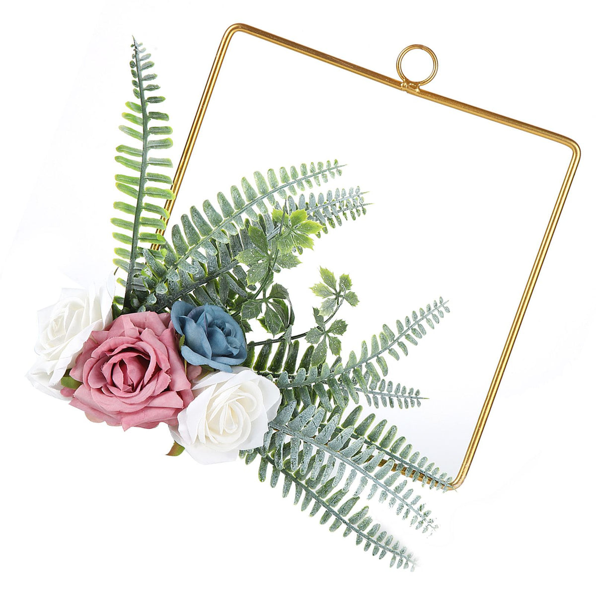 Artificial Flower Wreath Bridesmaid HandHeld Garland Wall Interior Ceiling Decoration(SPH-5637 )