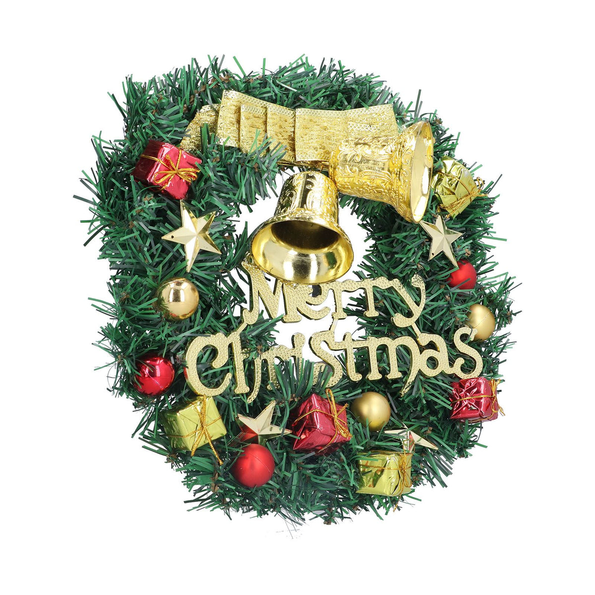 Christmas Wreath Outdoor Lighted Christmas Wreath for Holiday Xmas Party Decorations