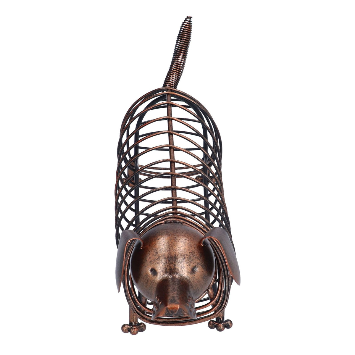 Wine Cork Jar Home Metal Cork Storage Tank Home Decoration Crafts for Living Room