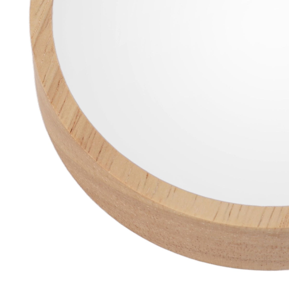 Round Wood Lighted Base Stand USB Powered 3 Color Temperature 10 Level Brightness Button Control LED Display Plate for Glass Crystal Art