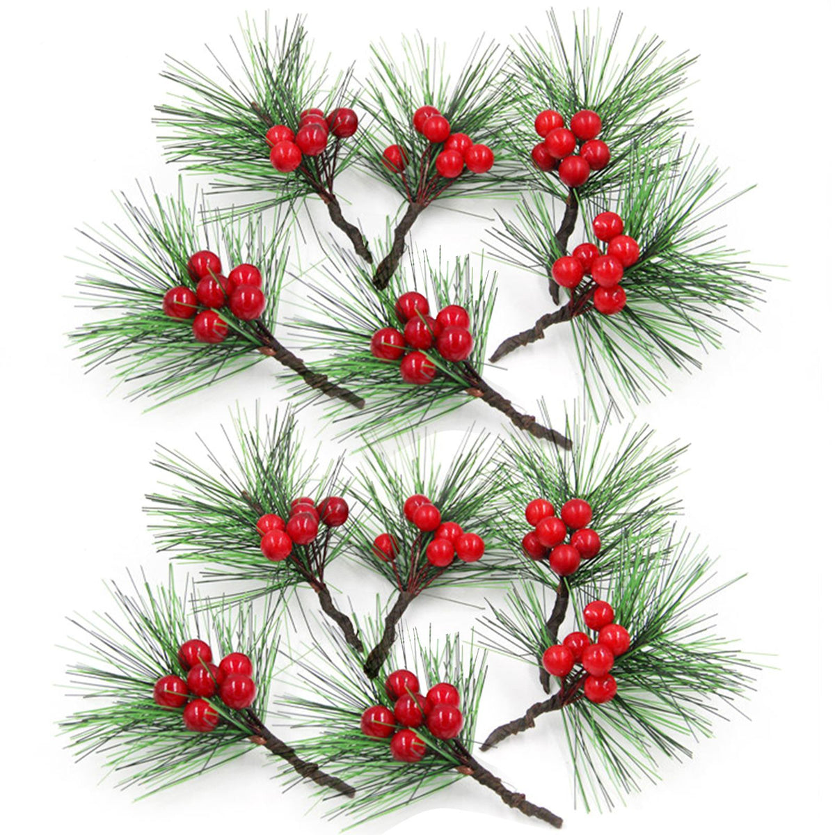 Christmas Garland Hanging Simulation Wreath for Living Room Bedroom Office Wedding Birthday