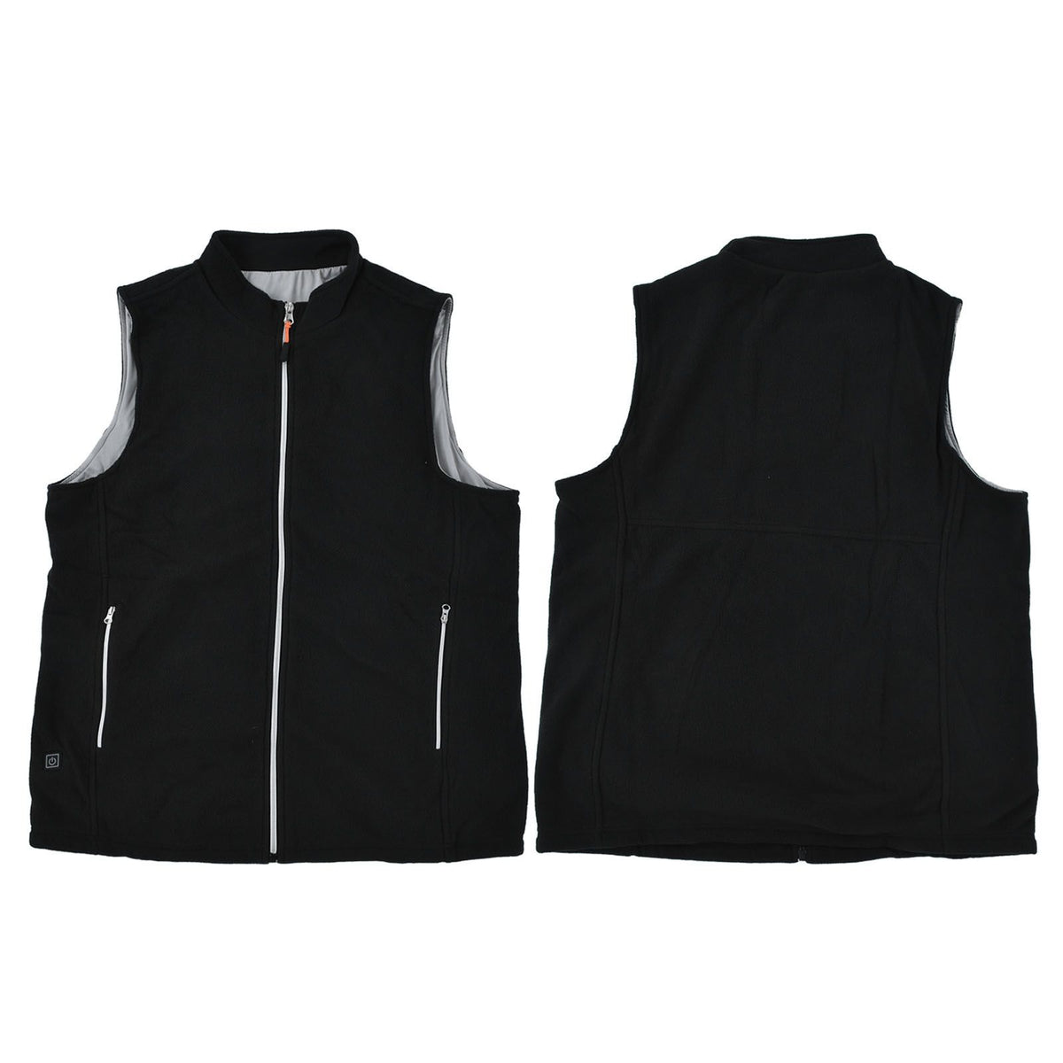Heated Vest Winter Washable USB Powered Round Neck Electric Vest for Outdoor Camping HikingS