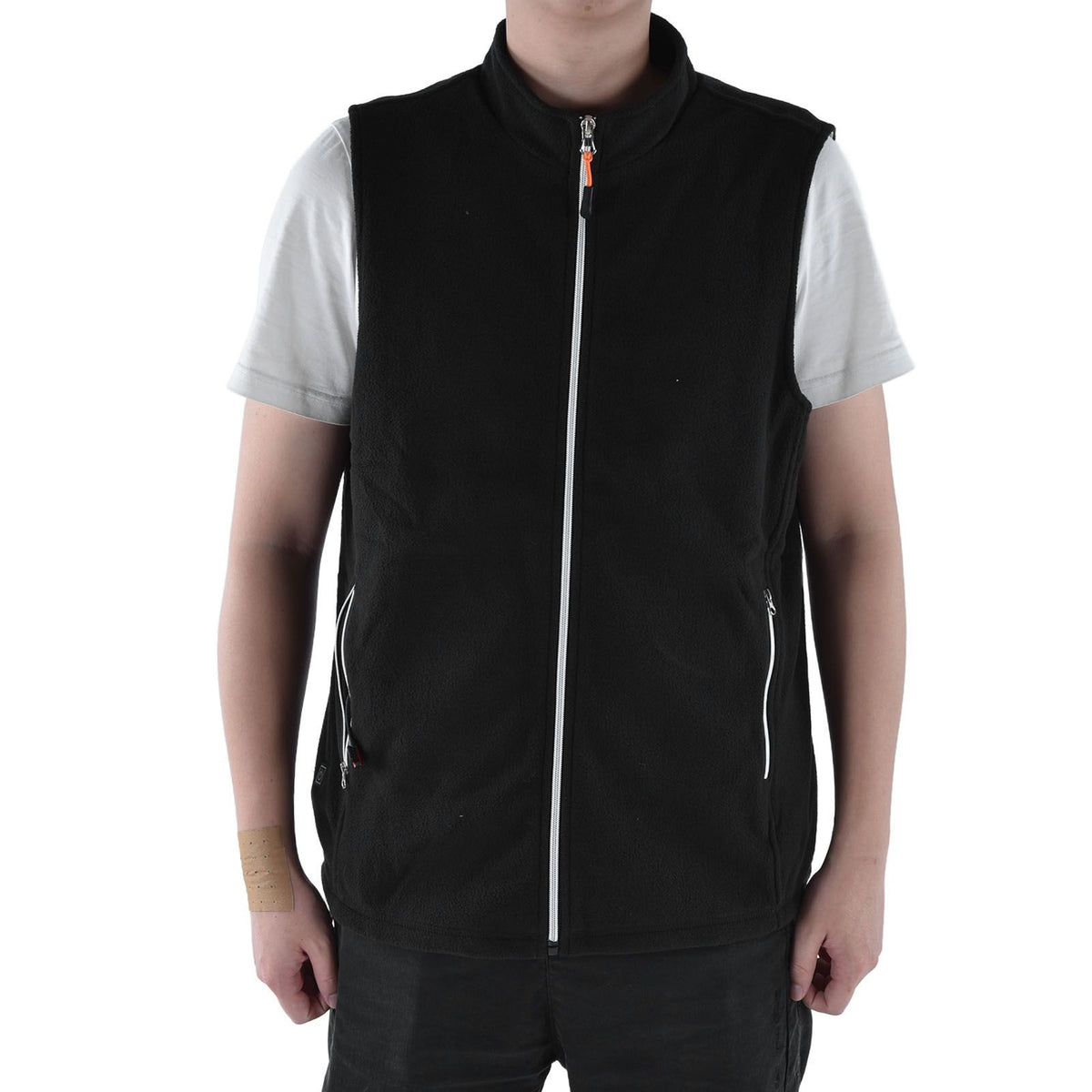 Heated Vest Winter Washable USB Powered Round Neck Electric Vest for Outdoor Camping HikingS