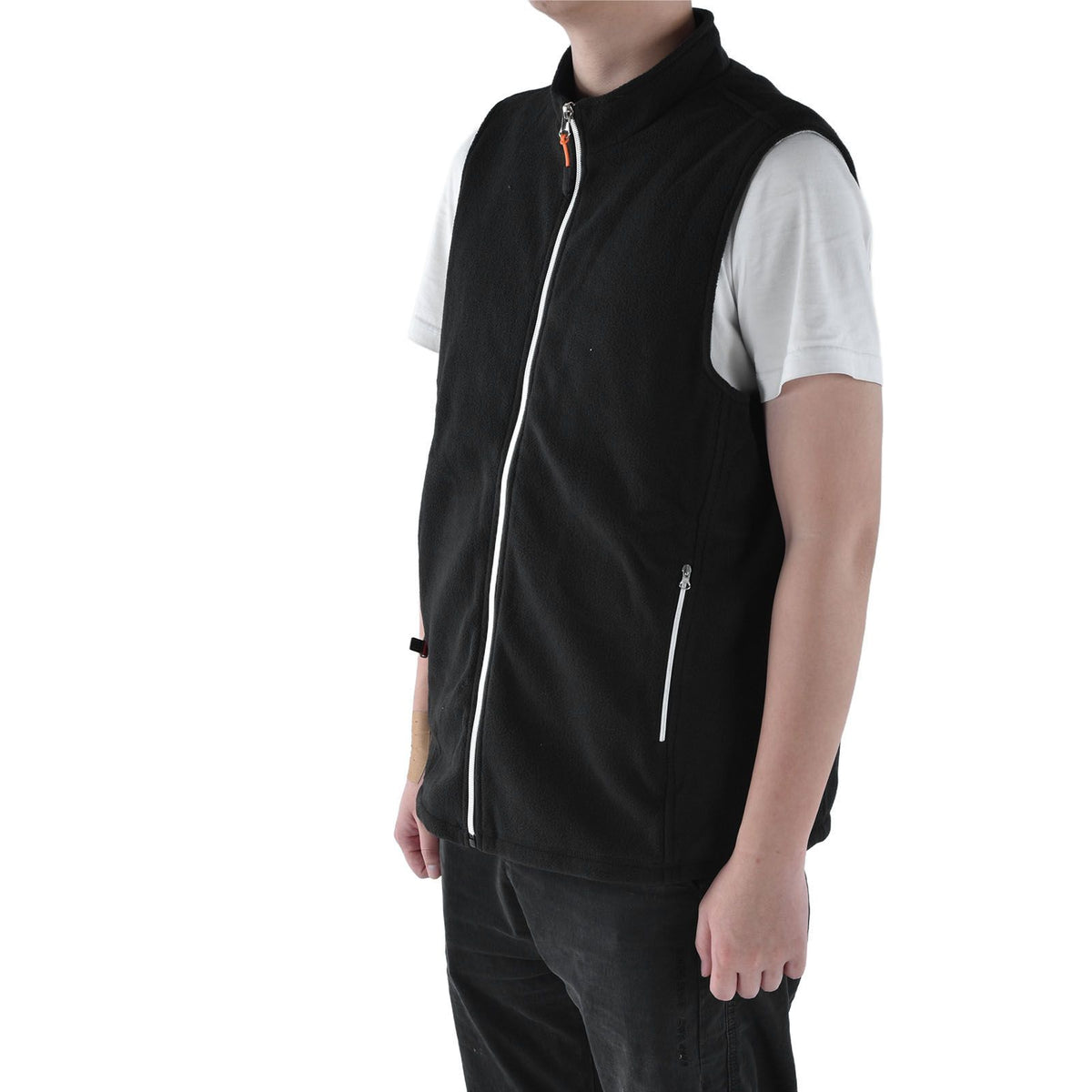 Heated Vest Winter Washable USB Powered Round Neck Electric Vest for Outdoor Camping HikingS