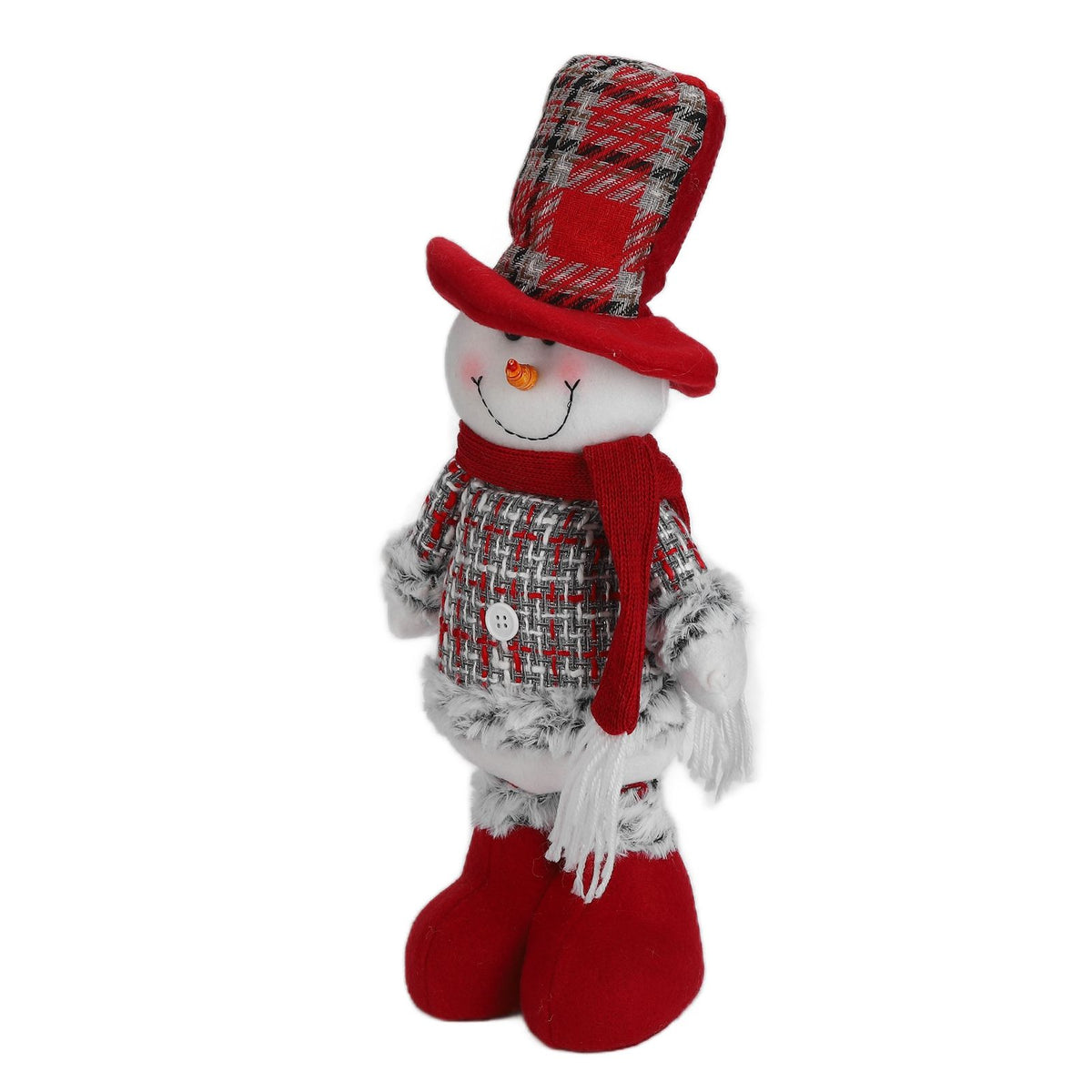 Retractable Christmas Innovative Doll Toy Home Decoration for Christmas BirthdaySnowman