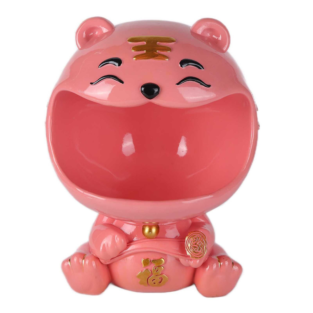 Cut Animal Shaped Key Phone Storage Basket Container Home Entryway Decor Accessory Display MoldPink