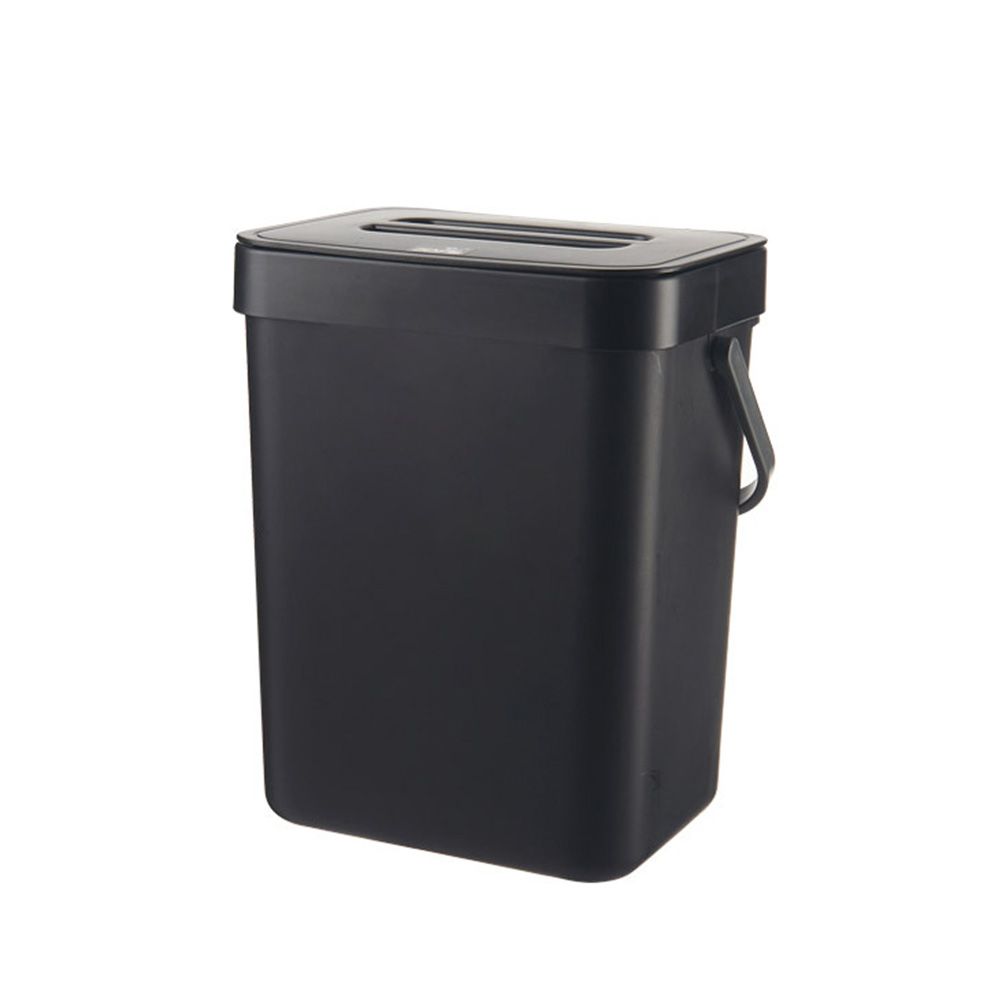 Small Kitchen Compost Bin 3L Kitchen Waste Bin Household Countertop Container with Lid for Rubbish Composter