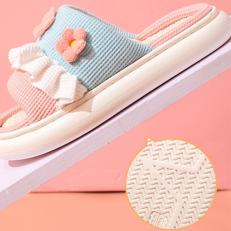 Slipper Comfortable Quick Drying Breathable Skidproof Women Sandal for Home Bedroom Pink 40/41 for 39-40