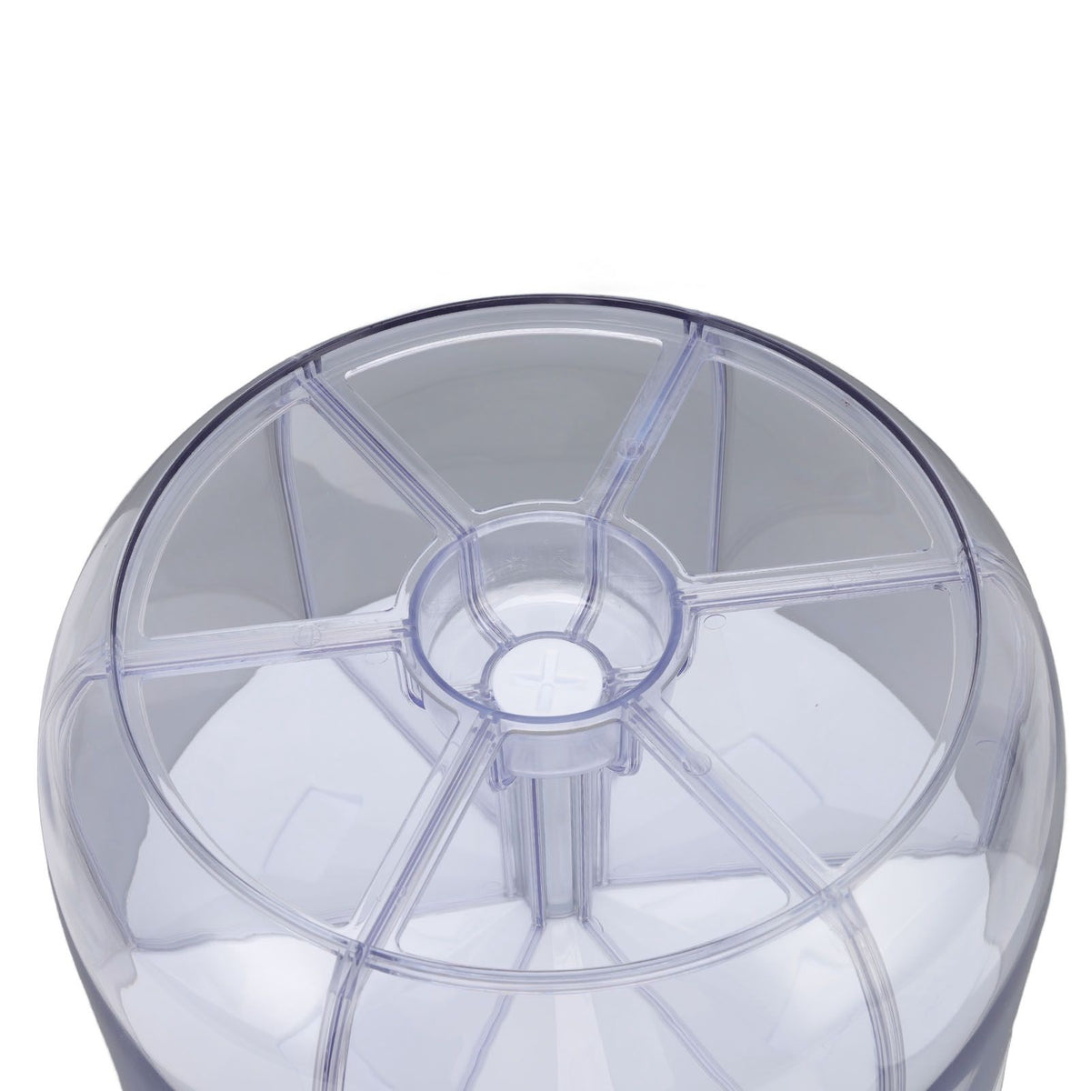Grain Dispenser 6 Grids PP Rotation Insect Proof Grain Storage Organization for Home Kitchen 10kg
