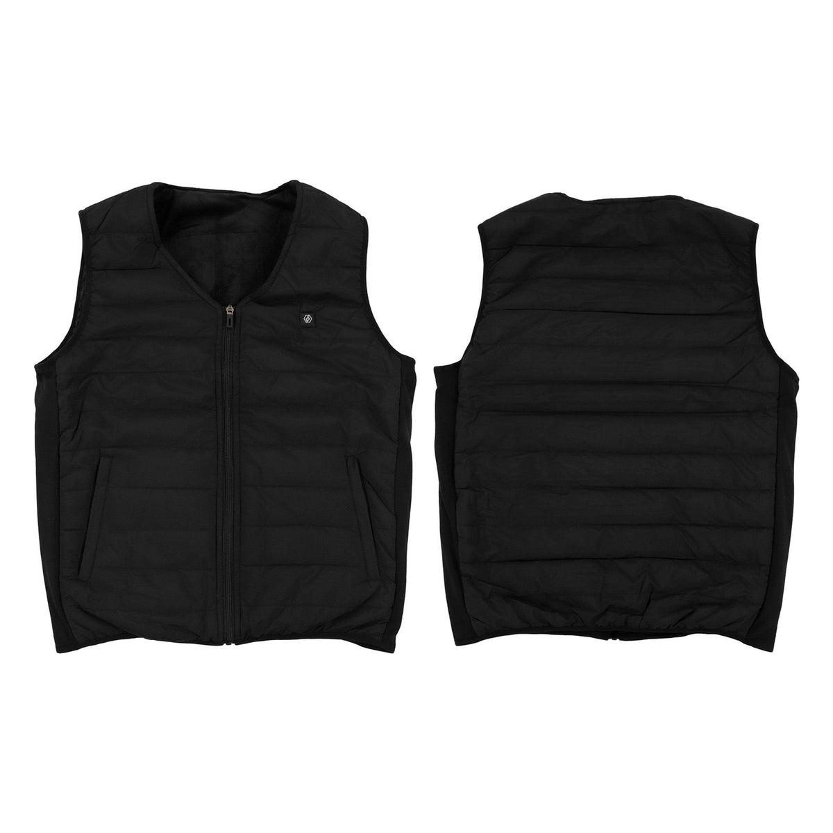 Heated Vest Cotton Four Zone Heating of Graphene V Neck USB Electric Jacket for Men and Women 5XL