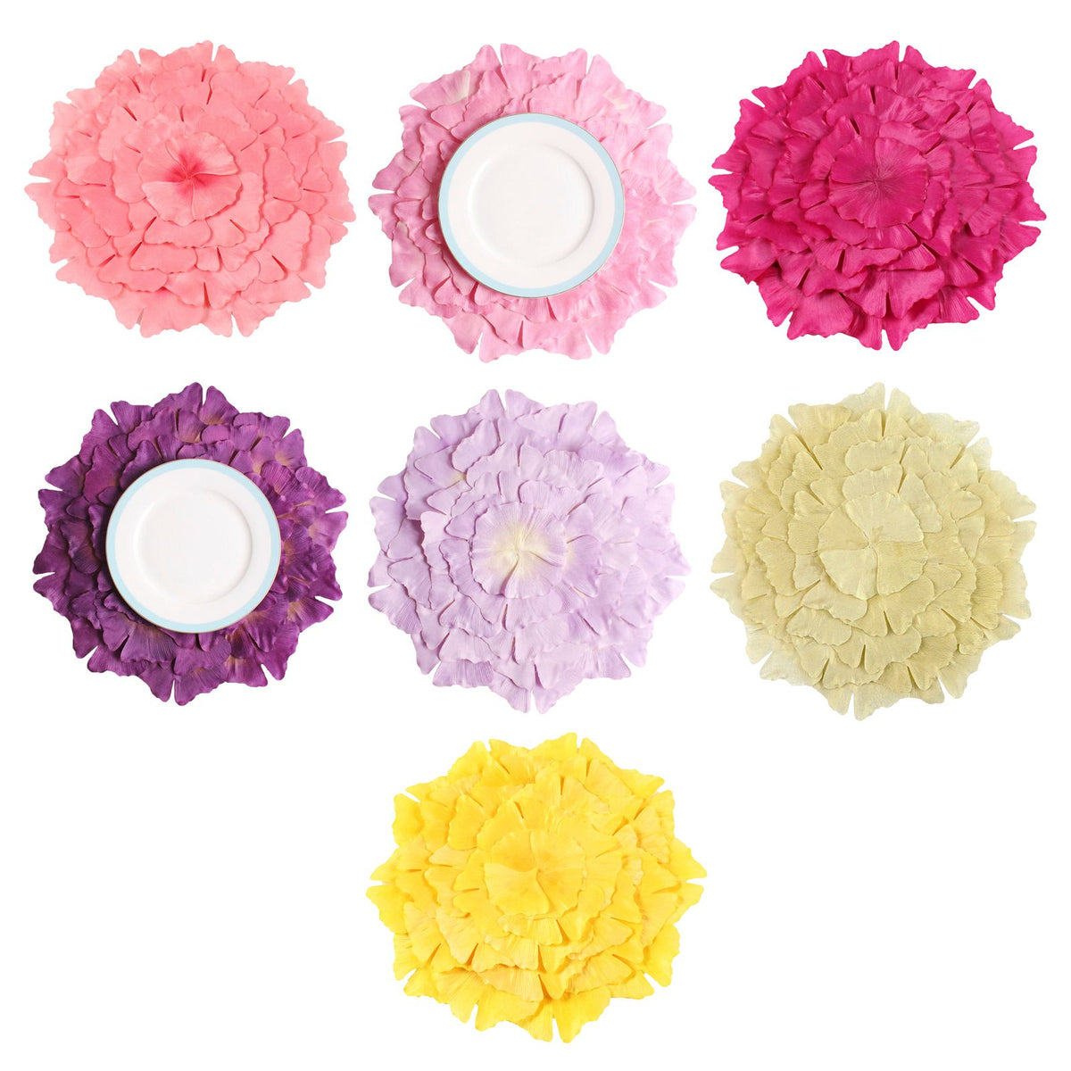Ginkgo Leaf Placemat Multipurpose Durable Wear Resistance Exquisite Innovative Table Decorations