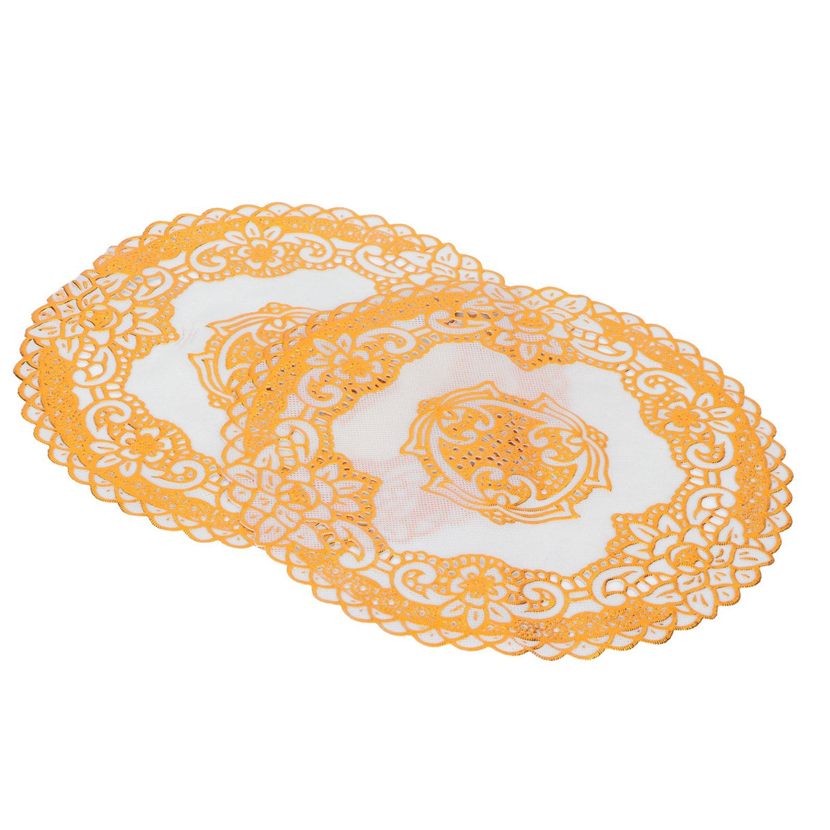2PCS 20x20cm Table Mats Gold Placemats Coffee Cup Mat Coaster for Wedding Party SuppliesType 04