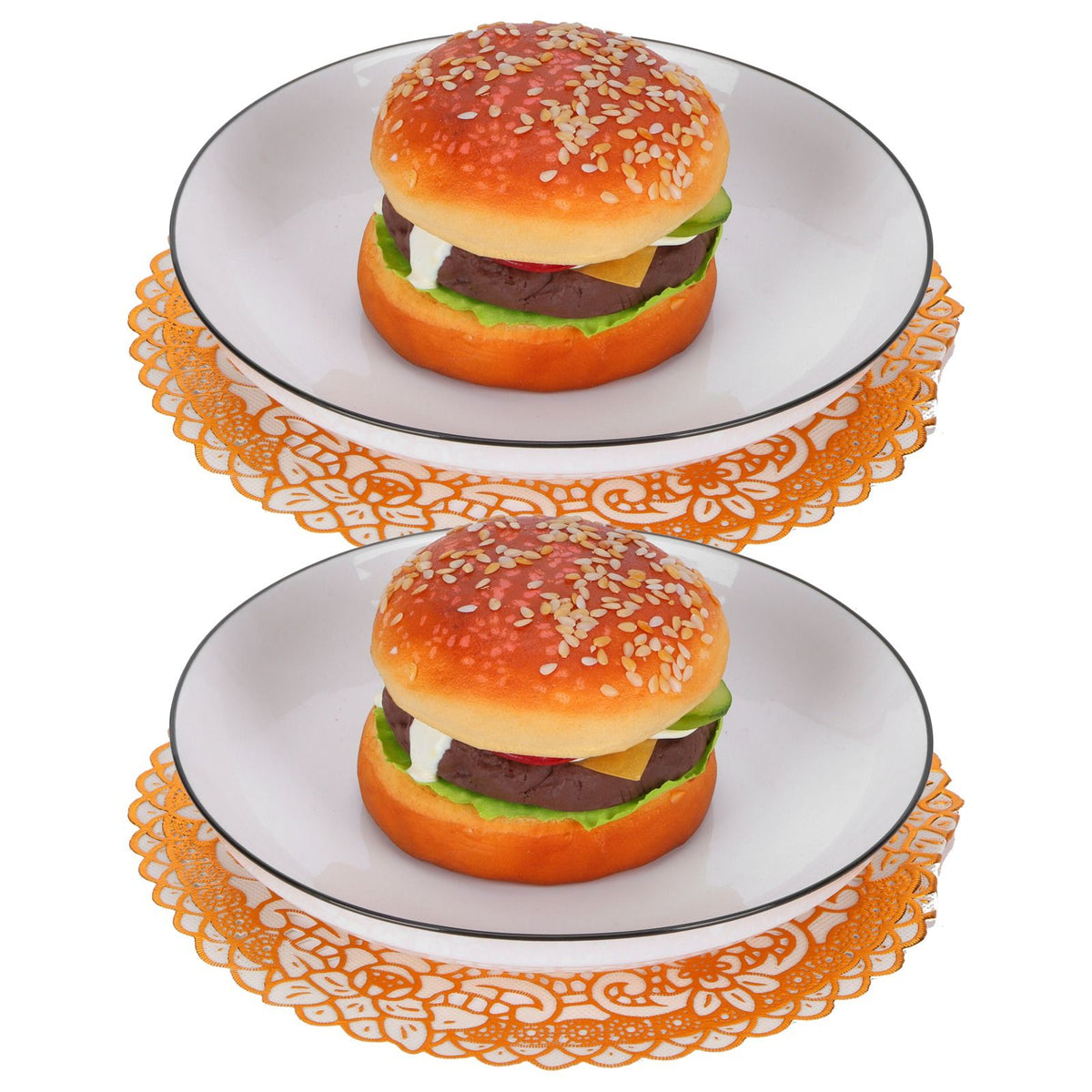 2PCS 20x20cm Table Mats Gold Placemats Coffee Cup Mat Coaster for Wedding Party SuppliesType 04