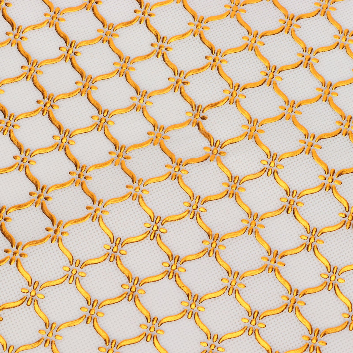2PCS 38x38cm Table Mats PVC Gold Placemats Cup Mat Coaster for Wedding Party SuppliesRound 03