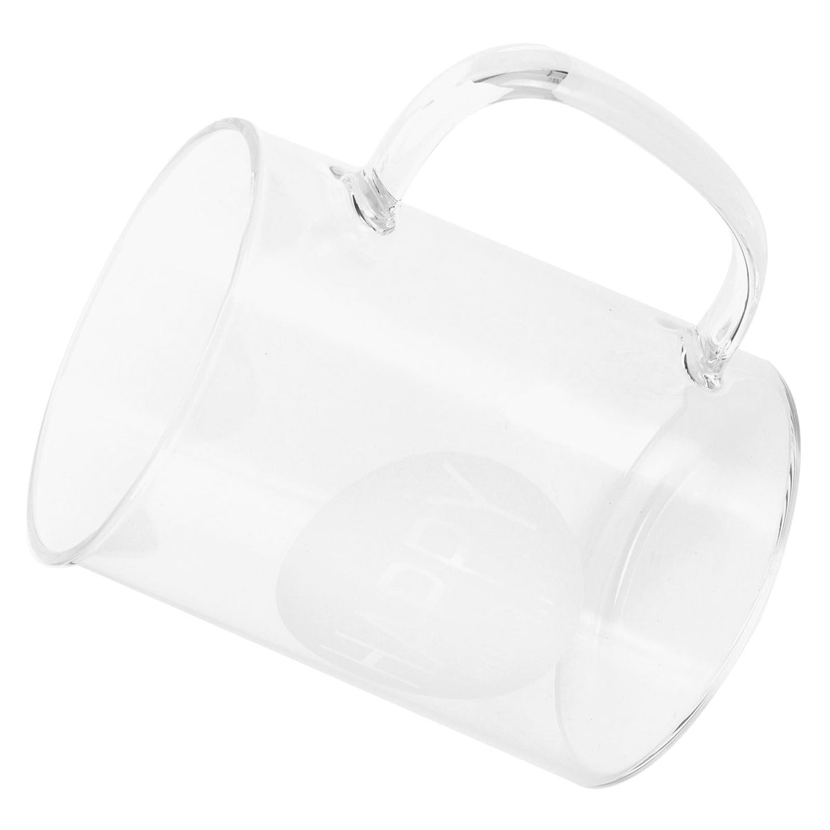 350ml Coffee Cup Transparent High Borosilicate Glass Mug with Handle for Milk Tea Beverage