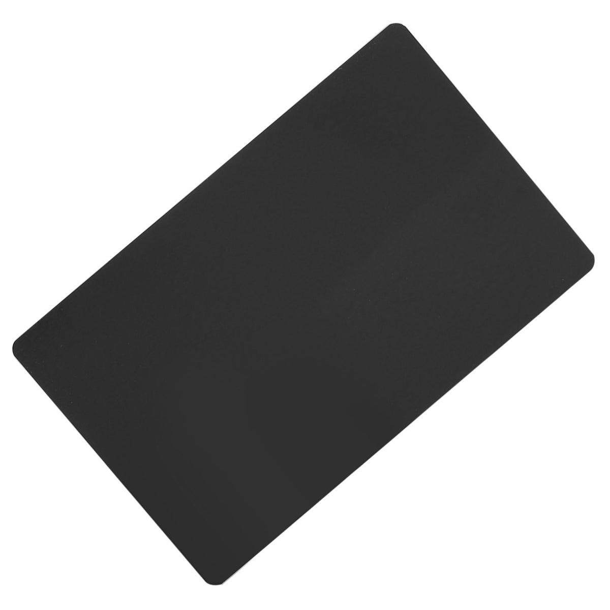 50Pcs Impressive Blanks Laser Mark Engraved Metal Business Visiting Name Cards (Black)