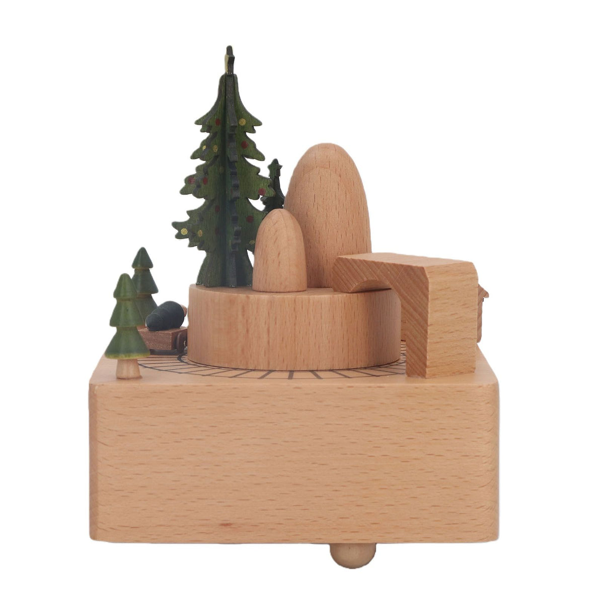 Wood Music Boxes Antique Engraved Wooden Musical Box Gifts for Birthday Christmas Valentine's Day