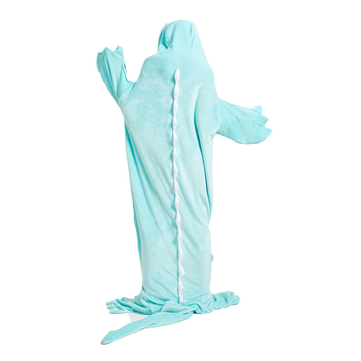 Animal Onesie Costume Soft Flannel Adult One Piece Animal Pajama for Women and Men Turquoise M