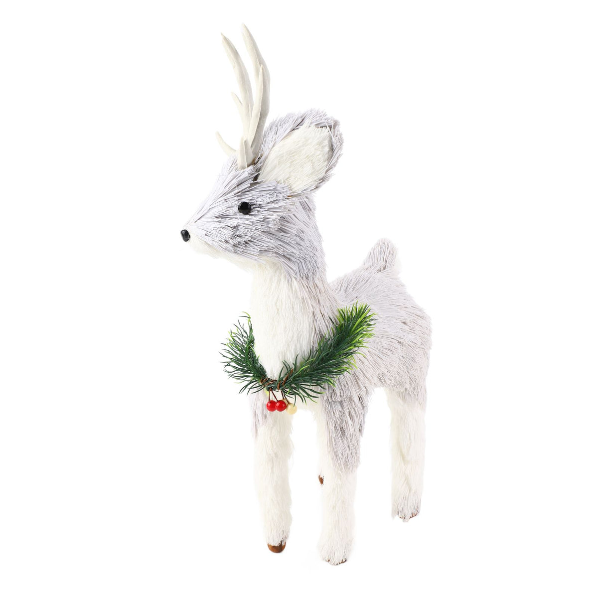 Xmas Deer Decoration Exquisite Cute Desktop Holiday Simulation Elk Figurine for Show Window Decoration