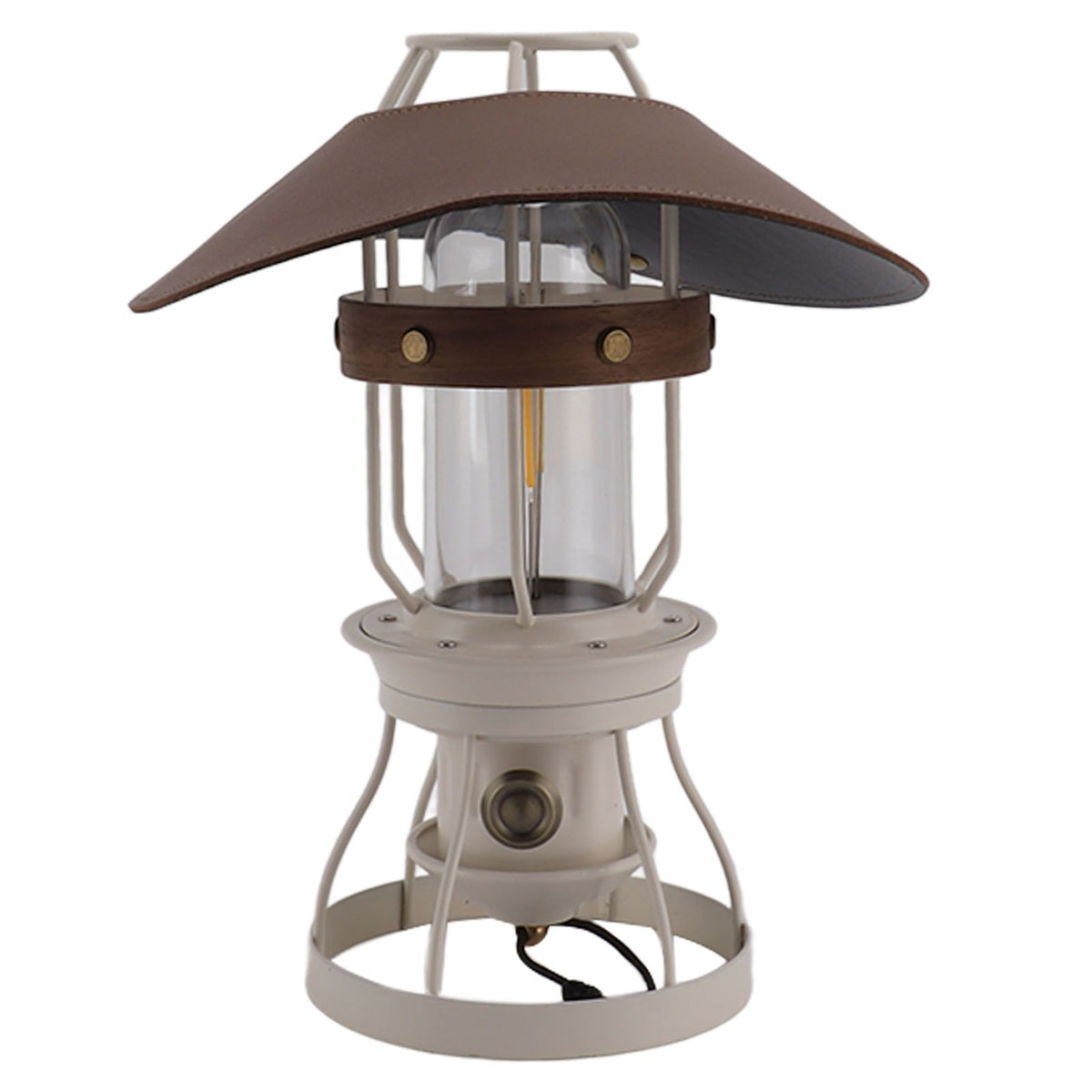 Outdoor Camping Lantern Portable Long Endurance Tent Hanging Lantern Camping Lamp White