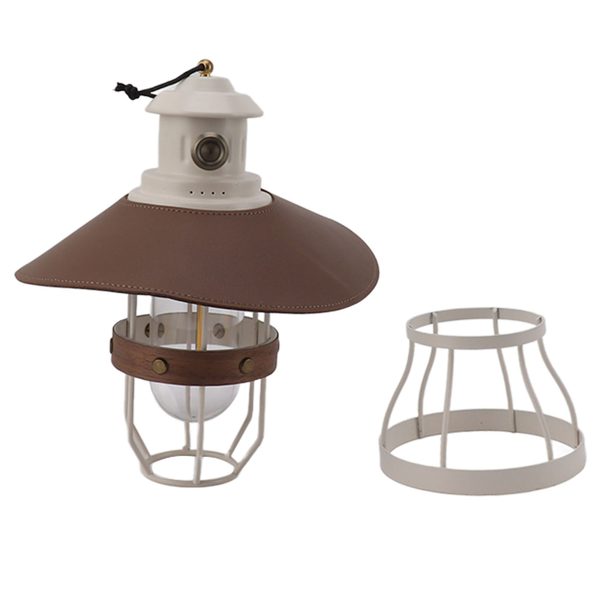 Outdoor Camping Lantern Portable Long Endurance Tent Hanging Lantern Camping Lamp White