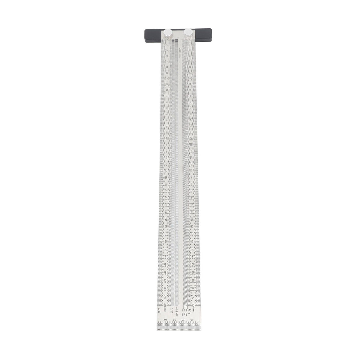 Ultra Accurate Marking T Ruler Stainless Steel Woodworking Scribing T Ruler High Accuracy Carpenter Mark T Ruler Measuring Tool 400mm