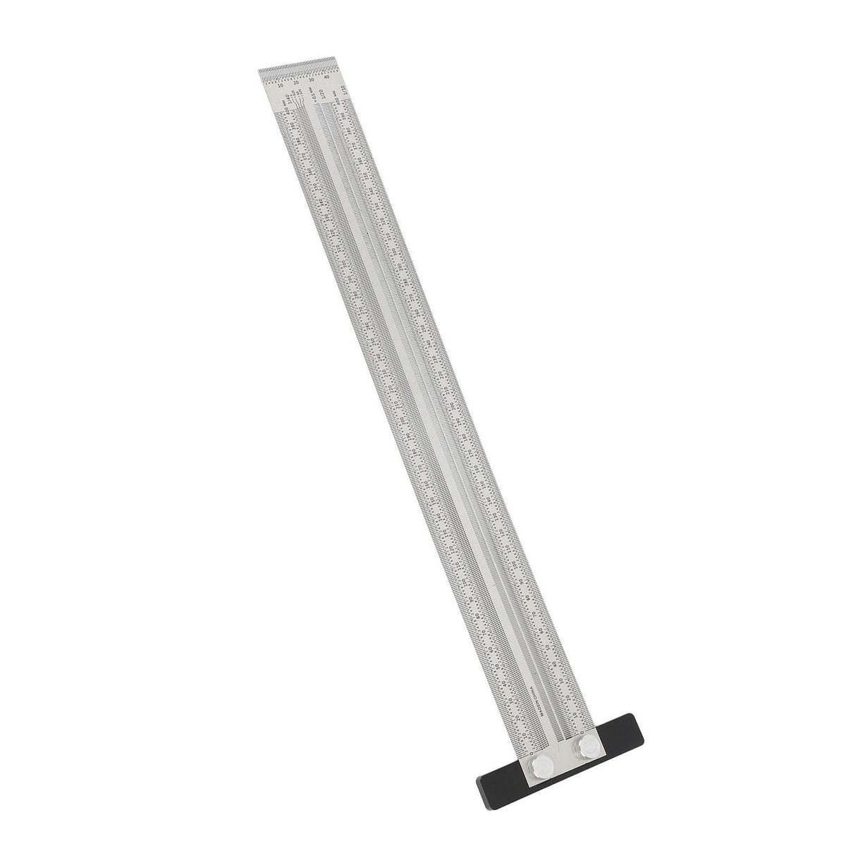 Ultra Accurate Marking T Ruler Stainless Steel Woodworking Scribing T Ruler High Accuracy Carpenter Mark T Ruler Measuring Tool 400mm