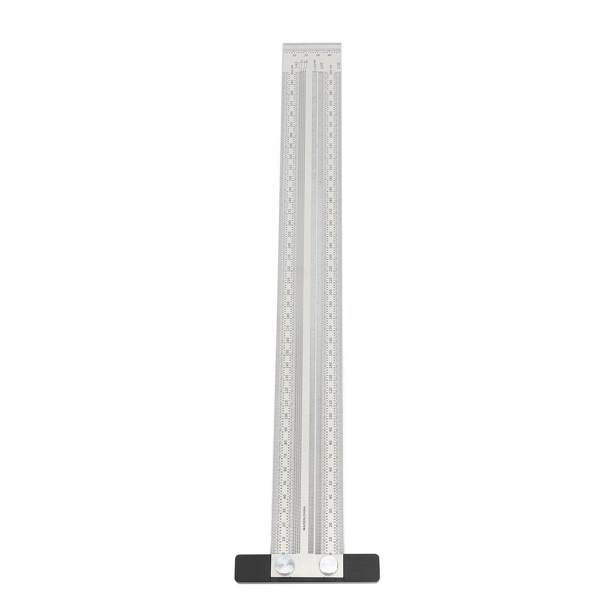 Ultra Accurate Marking T Ruler Stainless Steel Woodworking Scribing T Ruler High Accuracy Carpenter Mark T Ruler Measuring Tool 400mm
