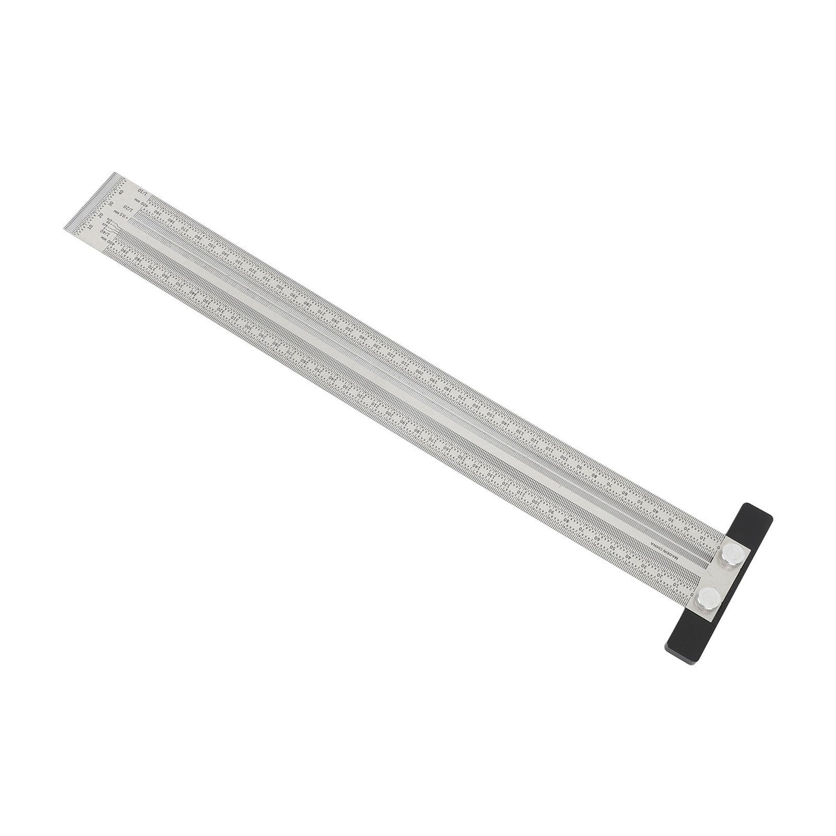 Ultra Accurate Marking T Ruler Stainless Steel Woodworking Scribing T Ruler High Accuracy Carpenter Mark T Ruler Measuring Tool 400mm