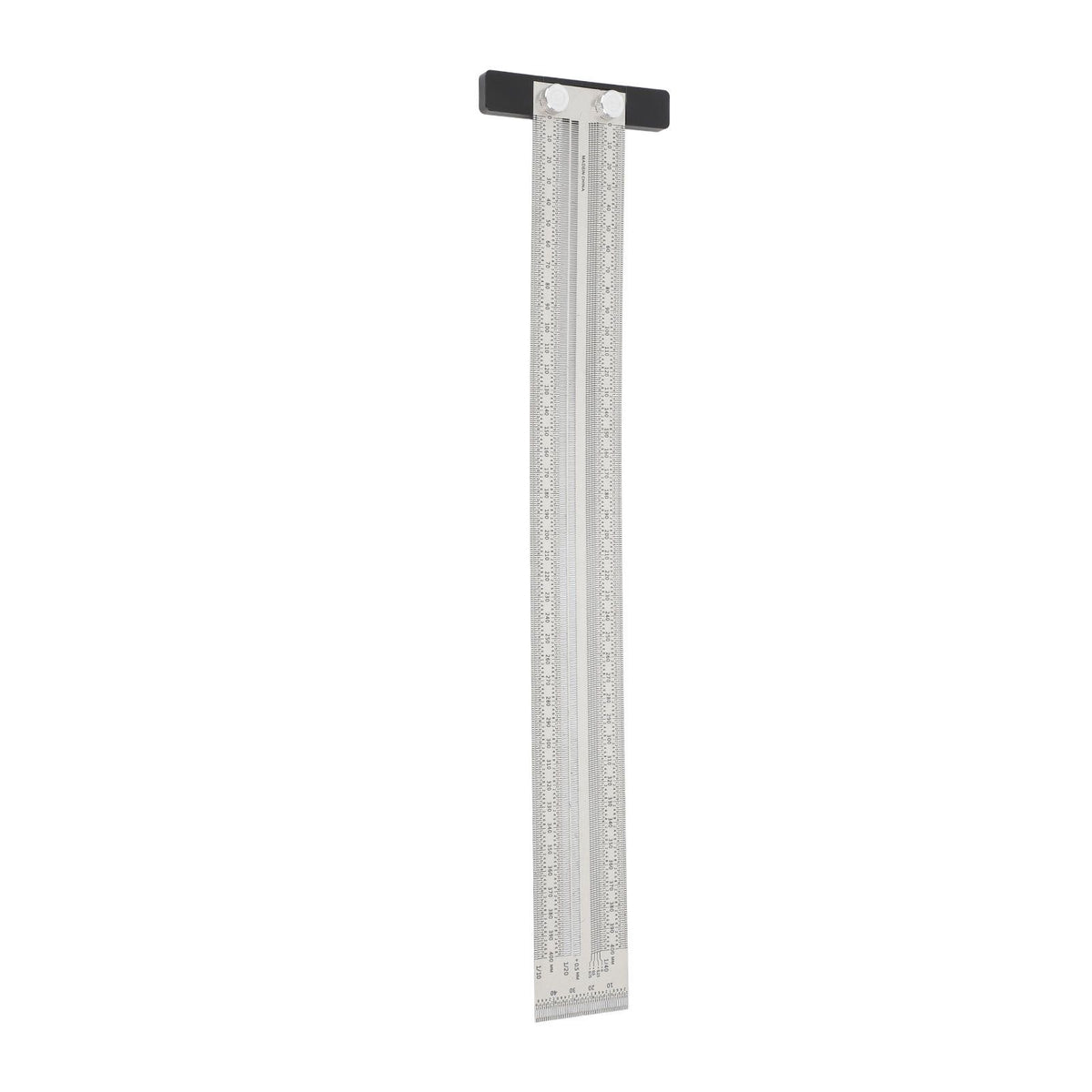 Ultra Accurate Marking T Ruler Stainless Steel Woodworking Scribing T Ruler High Accuracy Carpenter Mark T Ruler Measuring Tool 400mm