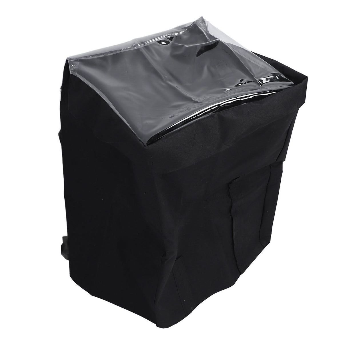Heater Pump Cover Polyester Canvas Waterproof Spa Heater Pump Cover with Zipper and Transparent PVC Top Window for Inflatable Hot Tub