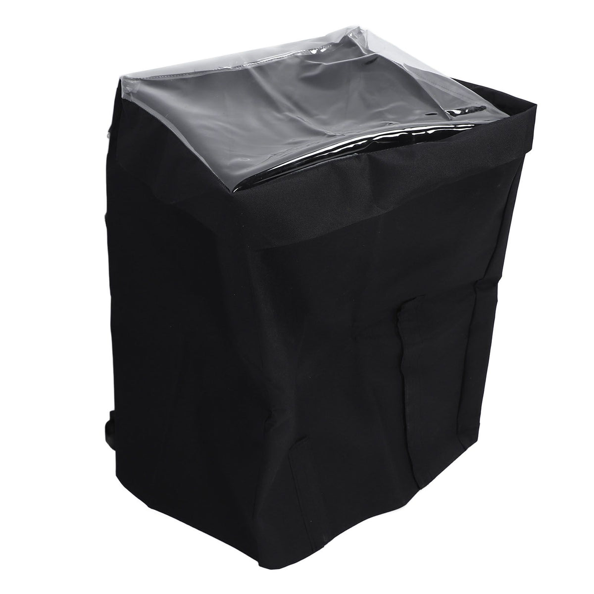 Heater Pump Cover Polyester Canvas Waterproof Spa Heater Pump Cover with Zipper and Transparent PVC Top Window for Inflatable Hot Tub