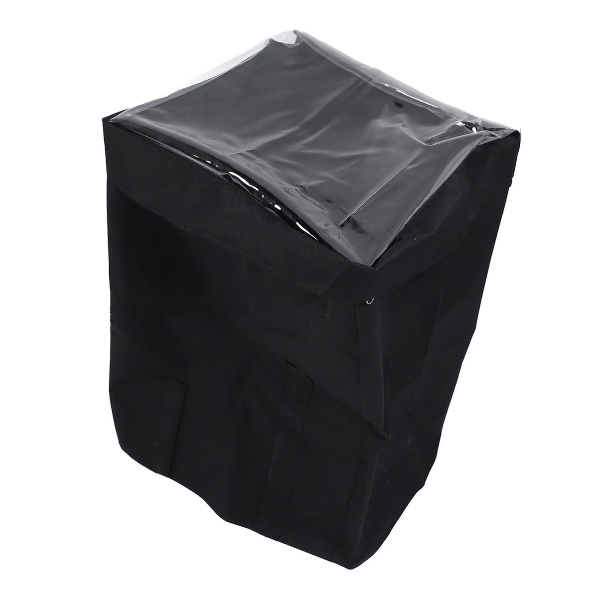 Heater Pump Cover Polyester Canvas Waterproof Spa Heater Pump Cover with Zipper and Transparent PVC Top Window for Inflatable Hot Tub