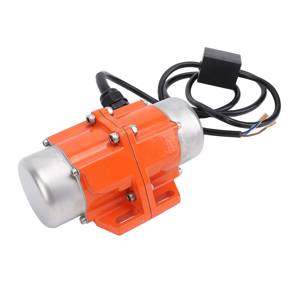 Concrete Vibrating Motor 3000RPM Aluminum Alloy IP65 Noiseless Electric Concrete Vibrator Motor for Shaker Table Sifters 60W 38KG 0.28A