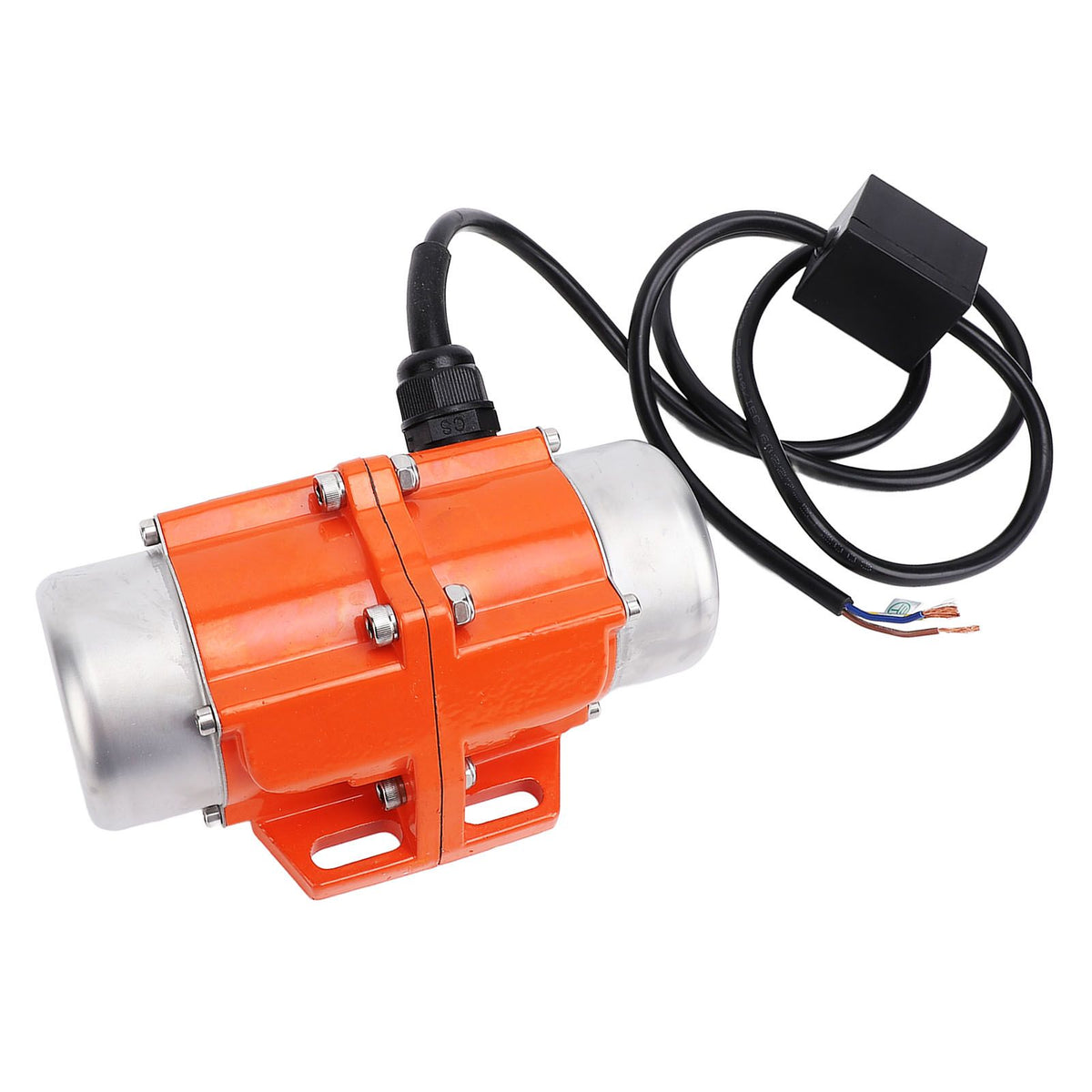 Concrete Vibrating Motor 3000RPM Aluminum Alloy IP65 Noiseless Electric Concrete Vibrator Motor for Shaker Table Sifters 70W 40KG 0.30A