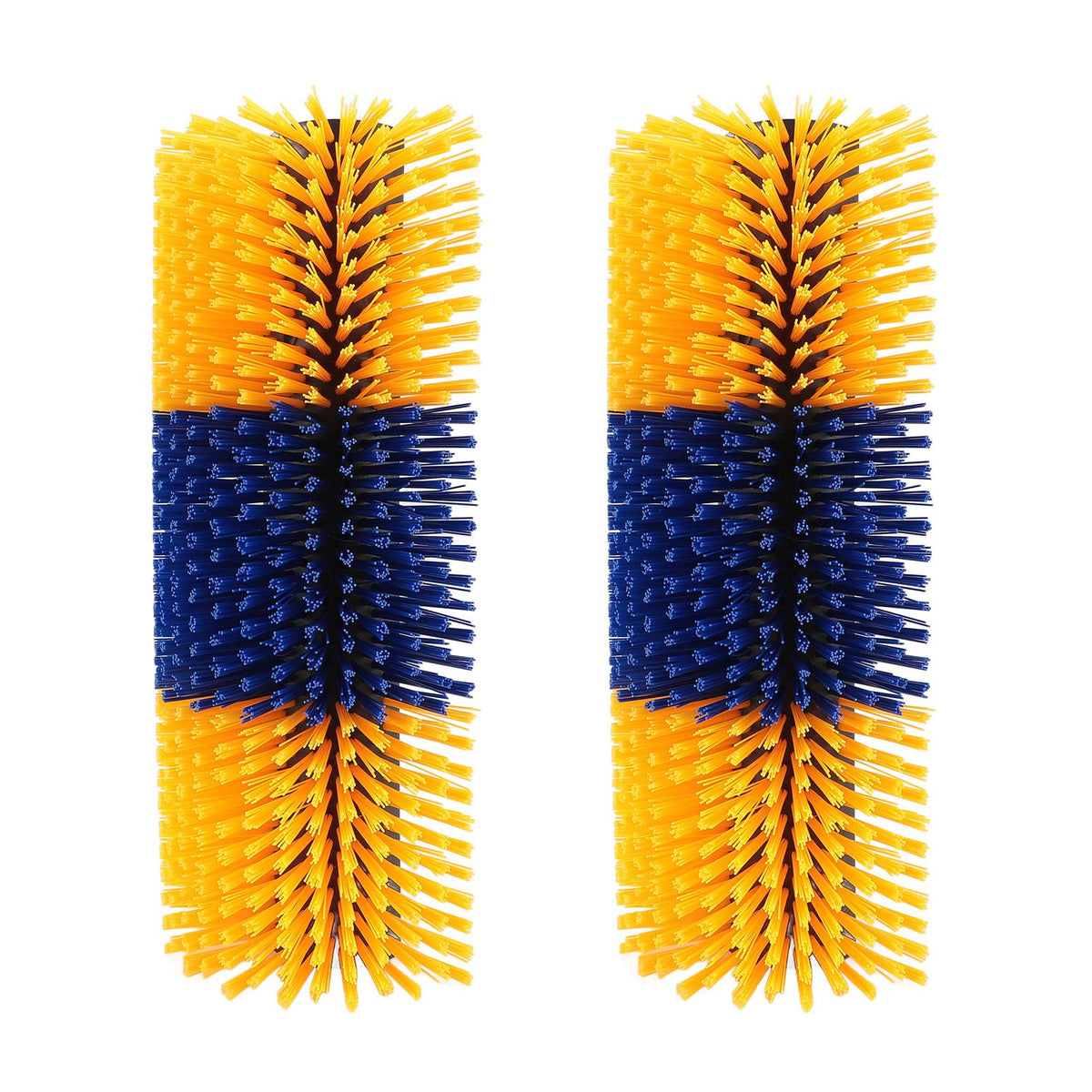 2pcs Livestock Scratch Brushes Full Massage Relieve Itching Animal Back Scratching Brush for Horse Cattle Sheep Yellow