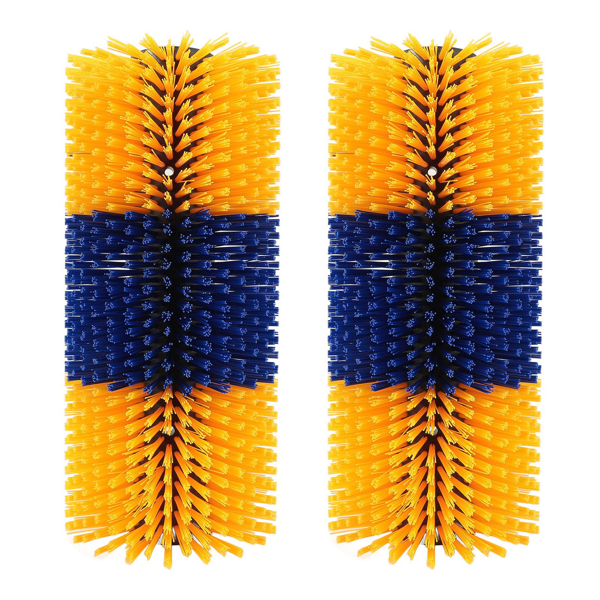 2pcs Livestock Scratch Brushes Full Massage Relieve Itching Animal Back Scratching Brush for Horse Cattle Sheep Yellow