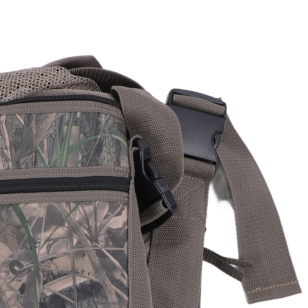 Duck Decoy Bag Oxford Cloth 12 Slotted Waterfowl Goose Decoy Bag with Mesh Cover for Outdoor Camping Camouflage
