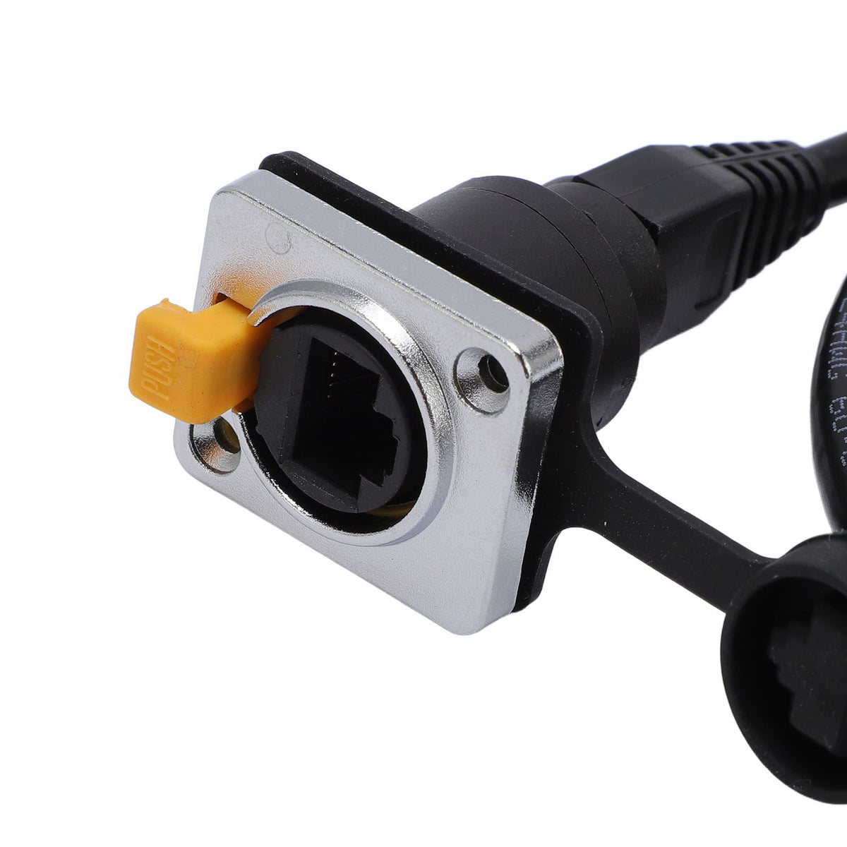 STP Ethernet Extension Cable RJ45 Male to Female Water Resistant Stable Connection LAN Network Cable Adapter 2m / 6.6ft
