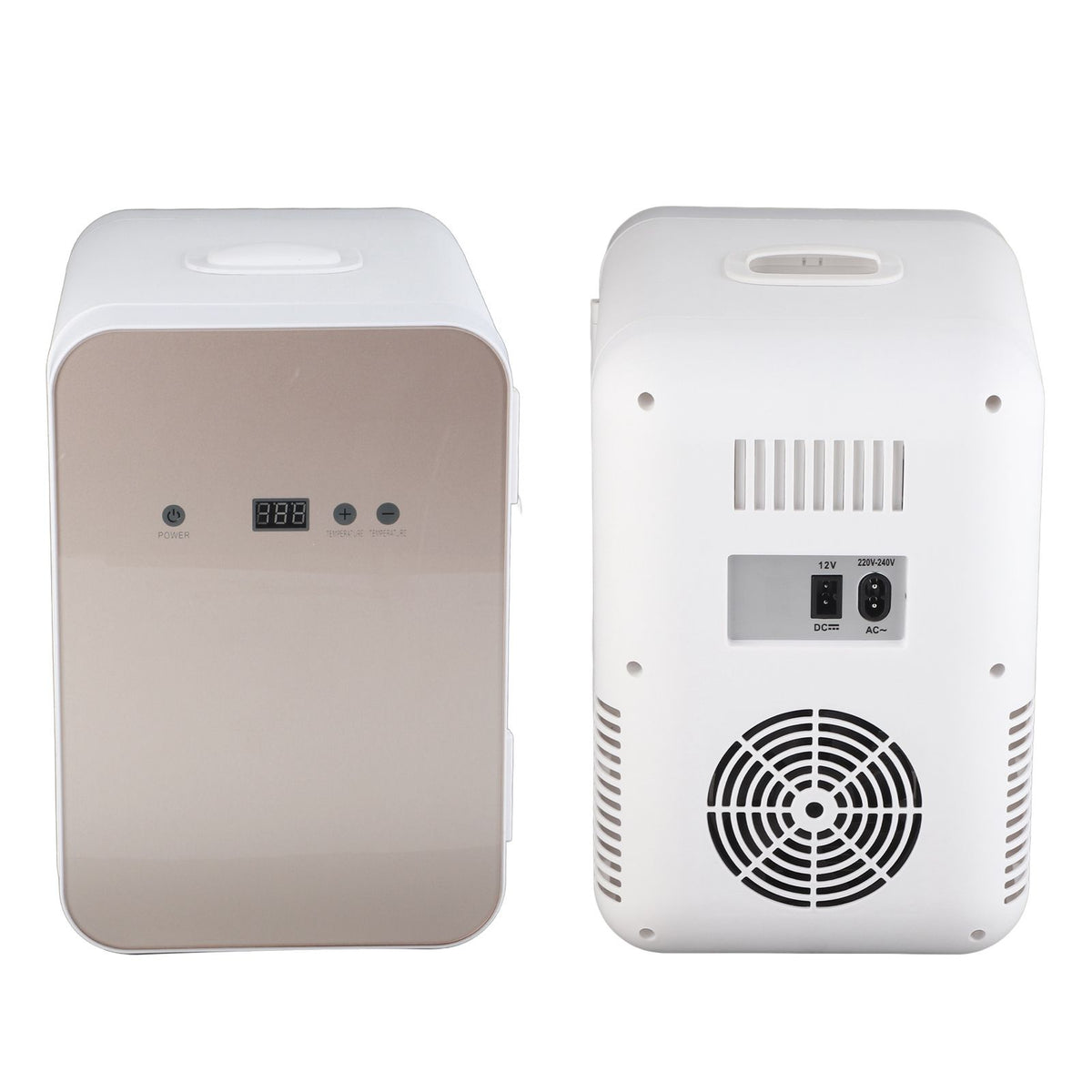 8L Portable Digital Mini Refrigerator 12V Car Refrigerator DualUse Freezer Warmer for Home Office(Prise )